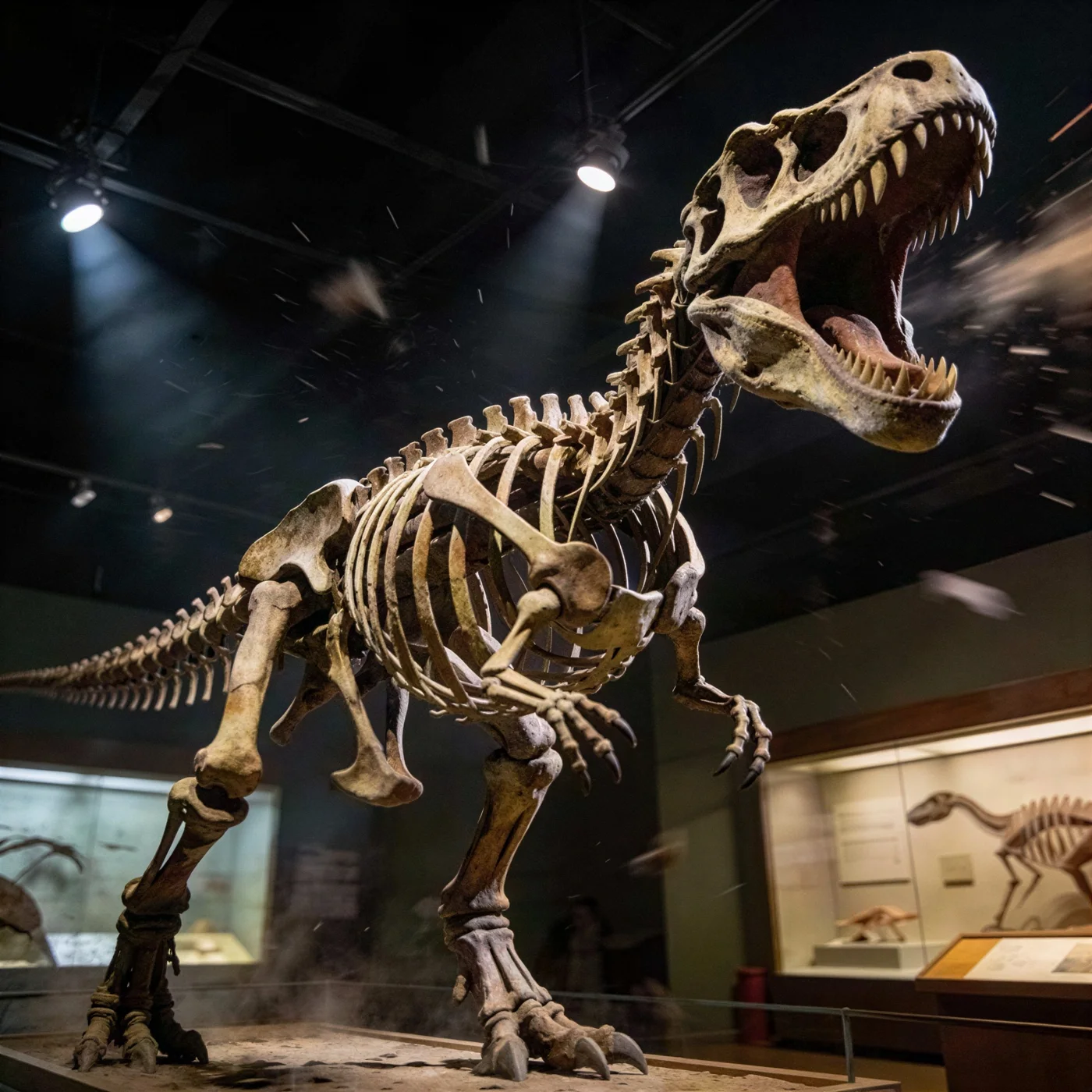 Dinosaur render clarified for high-resolution output. — after enhance